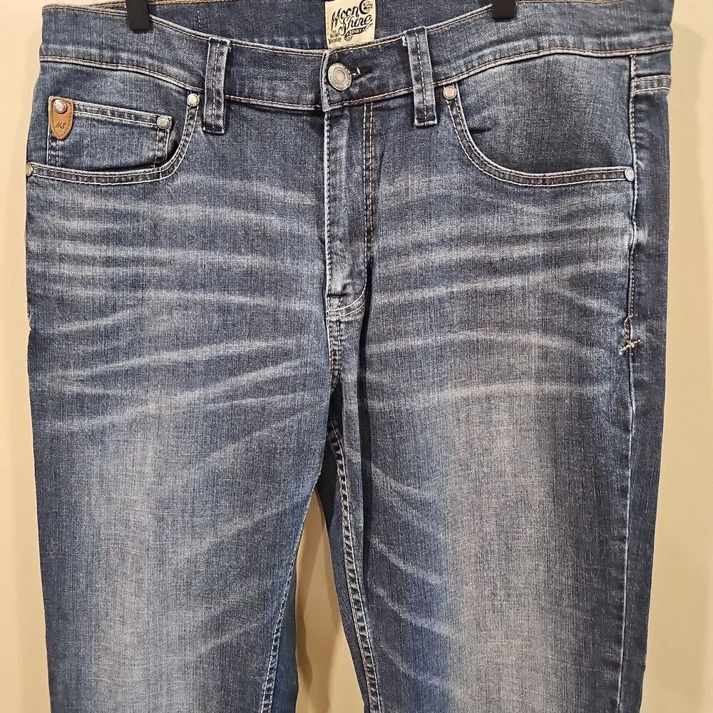Moonshine Spirit 120 Proof Jeans 38x34 Slim Straight Men's
